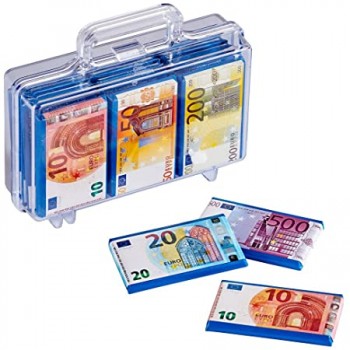 Czekoladki Euro w walizce