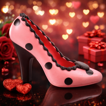 Czekoladowa szpilka - róż